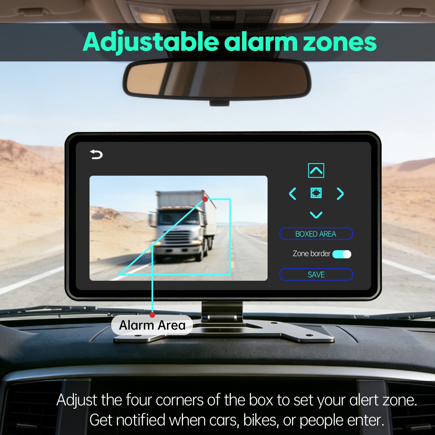 Magnetic Solar Wireless Backup Camera