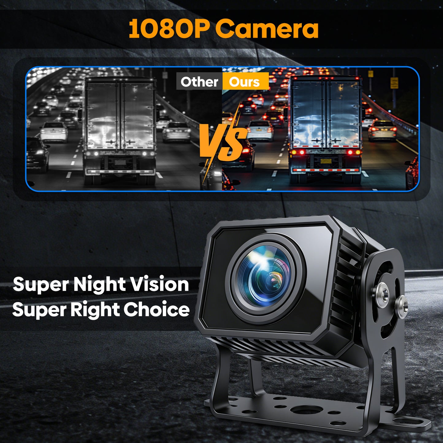 Magnetic Solar Wireless Backup Camera