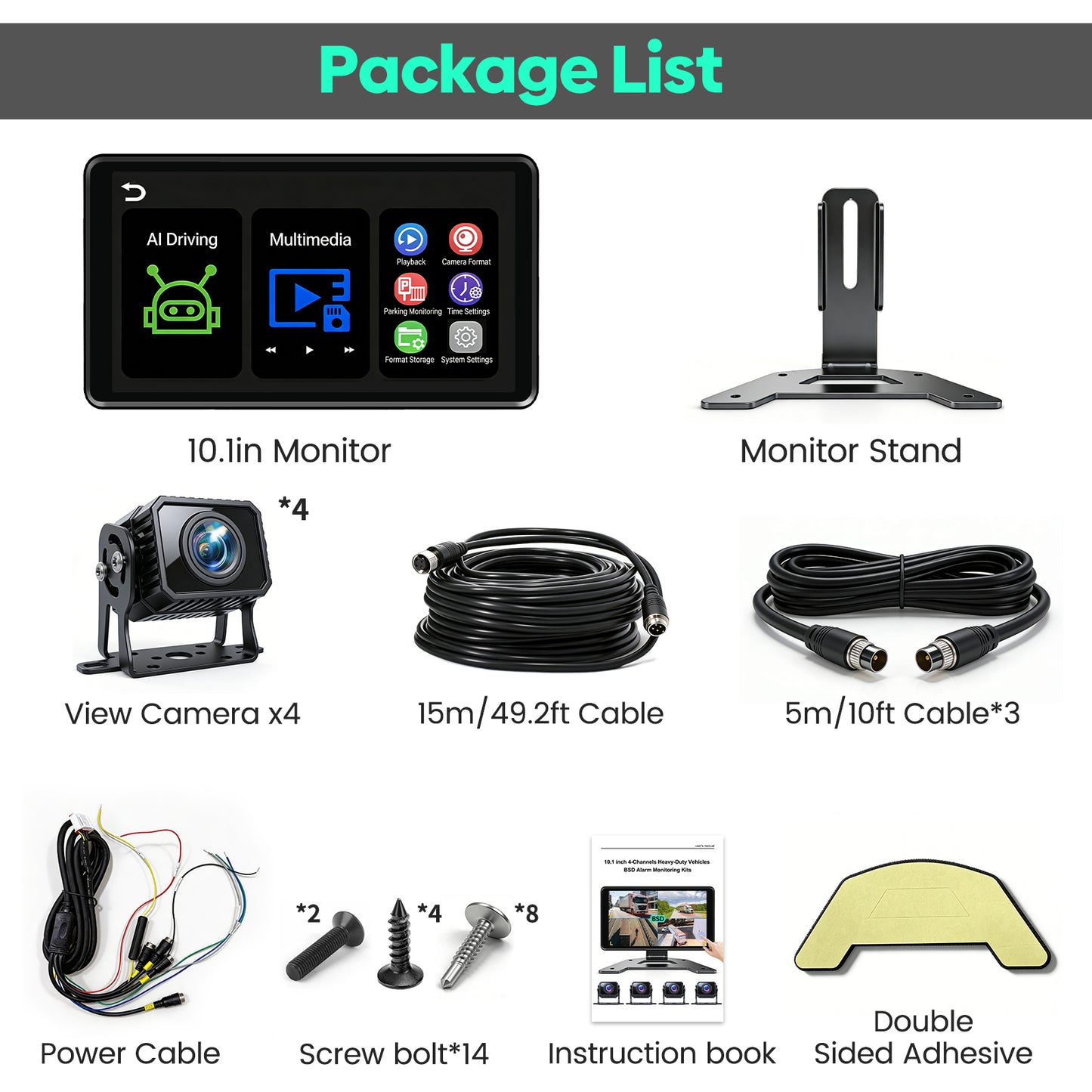 Magnetic Solar Wireless Backup Camera